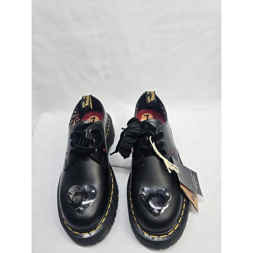Dr.Martens Betty boop 1461 Quad Platform UK 5 Womens USA SIZE 7- New Without Box - Picture 5 of 16